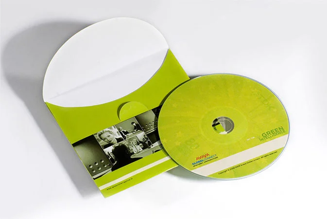 طراحی لیبل سی دی