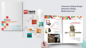 طراحی کاتالوگ شرکت GC-Pack