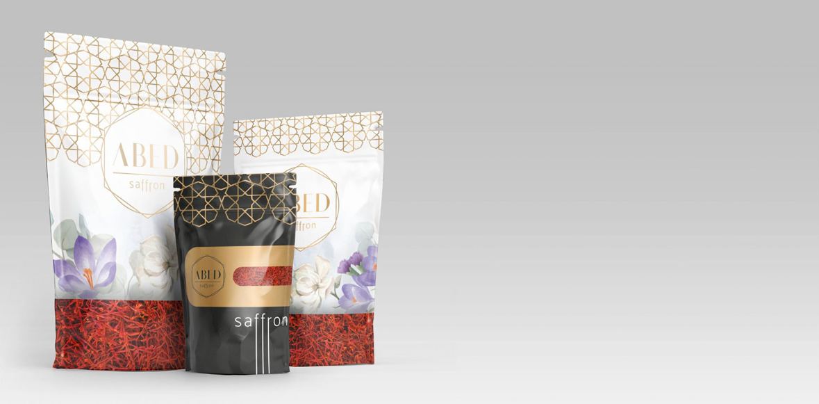 طراحی لیبل زعفران